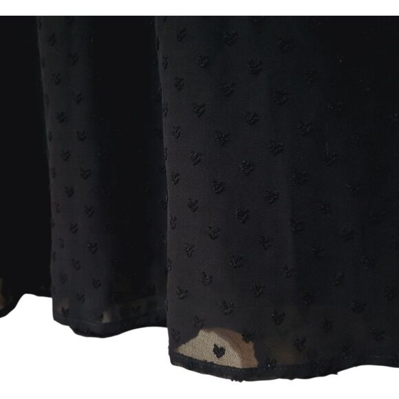 Savanna Jane  L New Embroidery Babydoll Dress Mini- Halter-V-neck- Boho Romantic - Picture 8 of 8